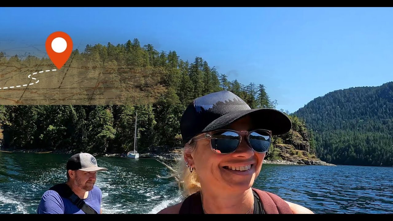 Amazing day sailing from Hornby Island