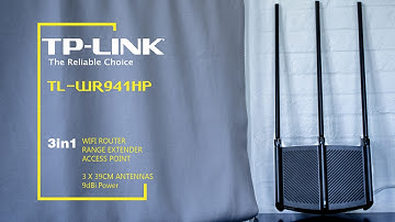 Setting TP-LINK TL-WR941HP Access Point Range Extender WIFI Router