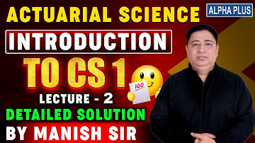Introduction To CS 1 Lecture - 2 Detailed Solution By Manish Malik Sir #iitjam #iitjam2024