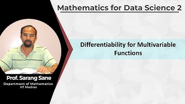 Differentiability for Multivariable Functions