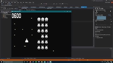 C++ ASCII Space Invaders First-Year Student Game