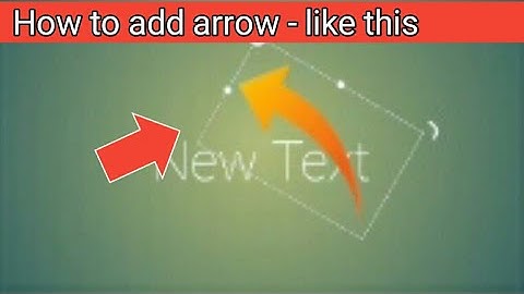 How to add arrow in your YouTube thumbnail