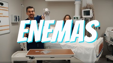 Large Volume Enemas | Nurse Skill Demo