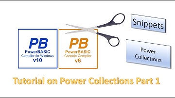 PowerBasic Snippets - Tutorial on Power Collections Part 1