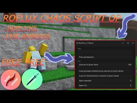 CHAOS: Unlock All Gamepass, Dupe Weapons, Walkspeed Scripts