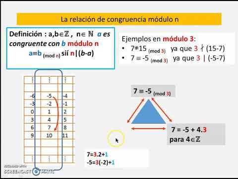 Video lección Congruencia módulo n - YouTube