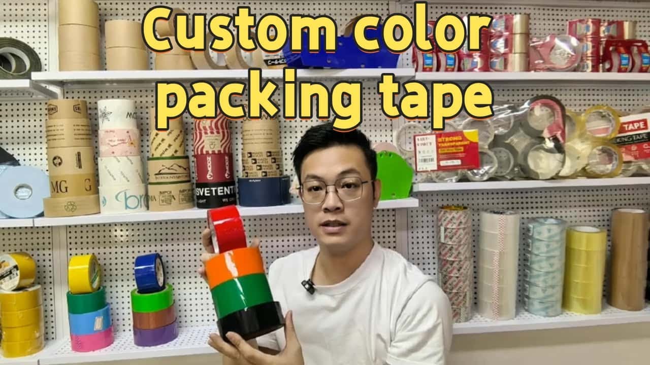 Custom color packing tape,green packaging tape,color tape packing,color sticky tape
