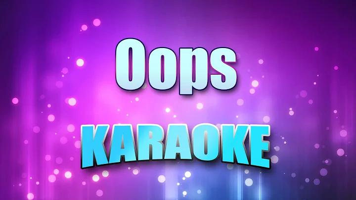 Tweet - Oops (Oh My) (Karaoke & Lyrics)