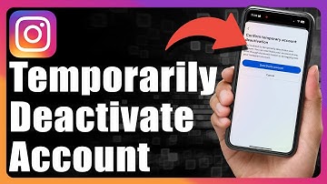 Hoe je je Instagram-account tijdelijk deactiveert