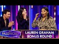 Lauren graham and jimmy redeem themselves in a bonus round of password