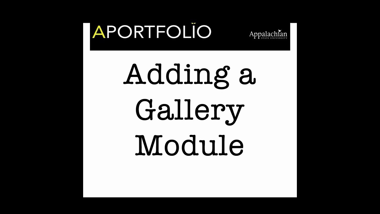 Gallery Module