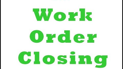 Work Order CLOSING by FIELD OFFICERS  This video only for TNEB Employees for Training Purposes