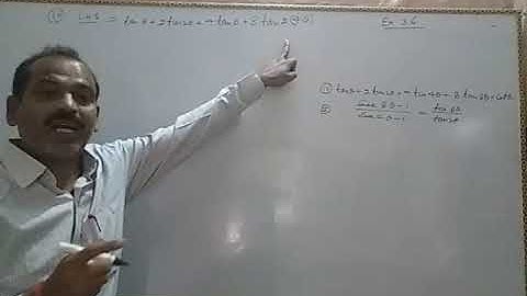Lecture-19, Class 11,Trigonometric function, Exercise 3.6,Q 5(1st-5th) by H S Khare CGIC.
