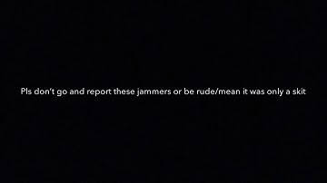 New jammer struggles (a skit)