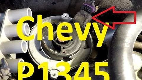 Causes and Fixes Chevrolet GMC P1345 Code: Crankshaft Position-Camshaft Position Correlation