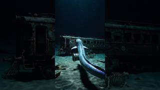 Giant Sea Creature Explores Forgotten Wrecks#UnderwaterExploration #DeepSea #OceanMystery #AnimalGo