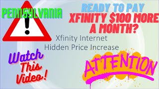 Comcast / Xfinity Data Cap / limit – Pennsylvania - Comcast / Xfinity Price Increase