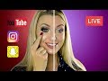 SOCIAL MEDIA vs REAL LIFE Makeup Tutorial WOW!!