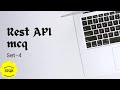 REST API - SET 4 Multiple choice questions and answers #quiz #interview #tech #technology #students 