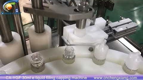 CX-YGF 30ml e liquid filling machine,ejuice filling capping machine