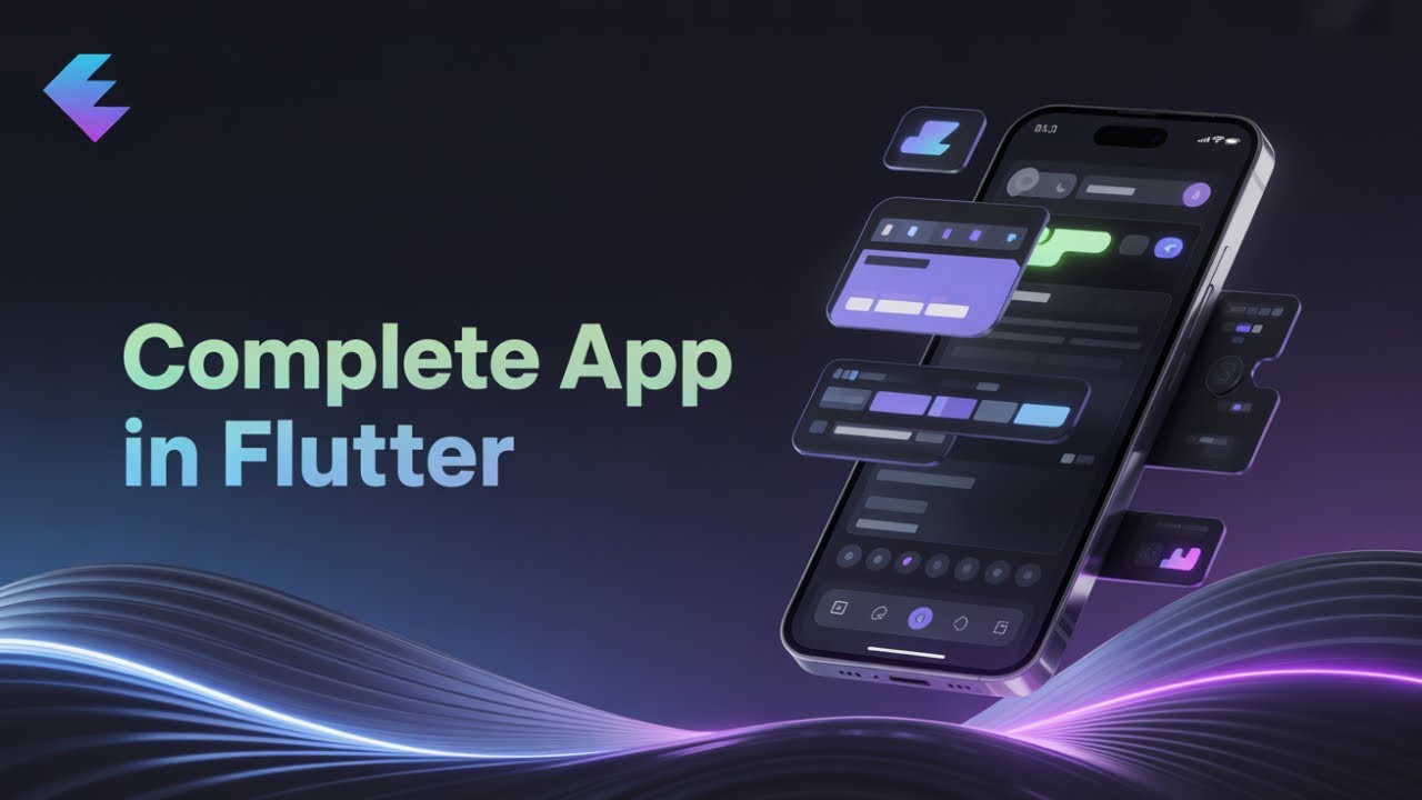 How do I make my first Flutter app - Business app - YouTube