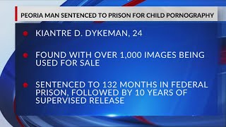 Peoria man sentenced for selling child porn