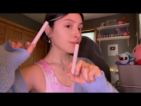 ASMR FAST LOFI 🫧 camera tapping & brushing, unpredictable triggers, *some flash* lil aggressive