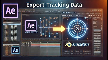 Export 3D Camera Tracking from After Effects to Blender