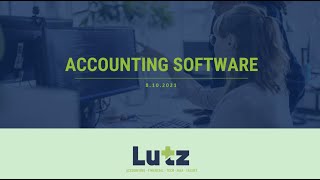 Accounting Basics with Lutz- QuickBooks & Entity Tax Information