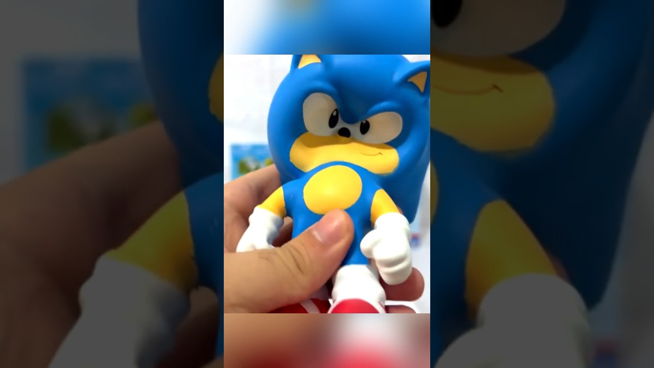 SONIC THE HEDGEHOG Stretchy Toy 