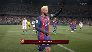 Real sociedad vs barcelona | la liga 2016/17 fifa 17 full gameplay