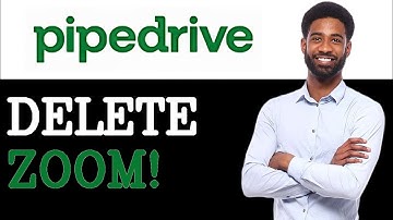 How To Delete Remove Zoom Meetings From Pipedrive Crm (2025)