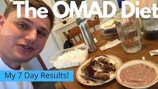 I tried the OMAD Diet for a week | ONE MEAL A DAY diet results