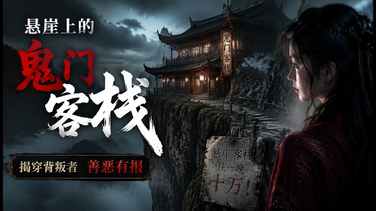 💥【爆劇速推】《懸崖上的鬼門客棧》懸崖客棧住一晚十萬！揭穿背叛者善惡有報#漫劇 #真人劇 #短劇 #夜夜劇場 #末世 #熱門 #逆襲