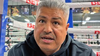 Robert Garcia details Vergil Ortiz Jr RETURN at 154 lbs \& linking back up as trainer