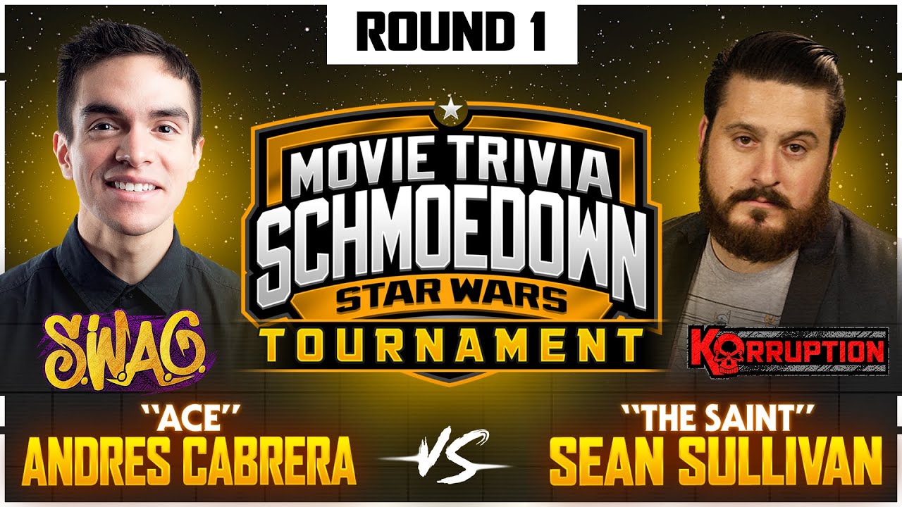 Star Wars Movie Trivia (Tournament) Andres Cabrera vs Sean Sullivan