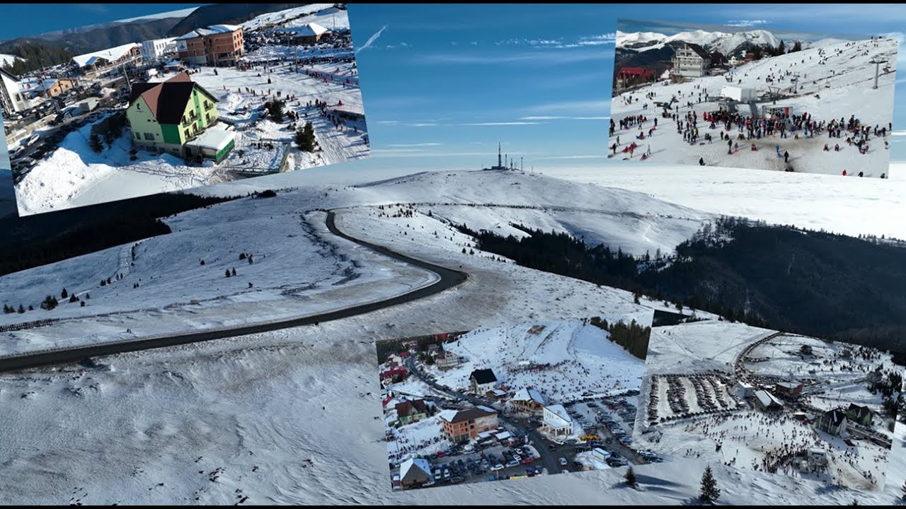 Pârtieee!!! La săniuş în Rânca, jud. Gorj