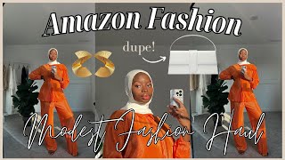 Amazon Summer Modest Fashion Haul | Try On Haul, Perfect Plisse Set, &amp; Jacquemus Purse Dupe