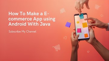 How to Make E-Commerce App in Android Studio Using XML | Full Tutorial Step by Step (2025)