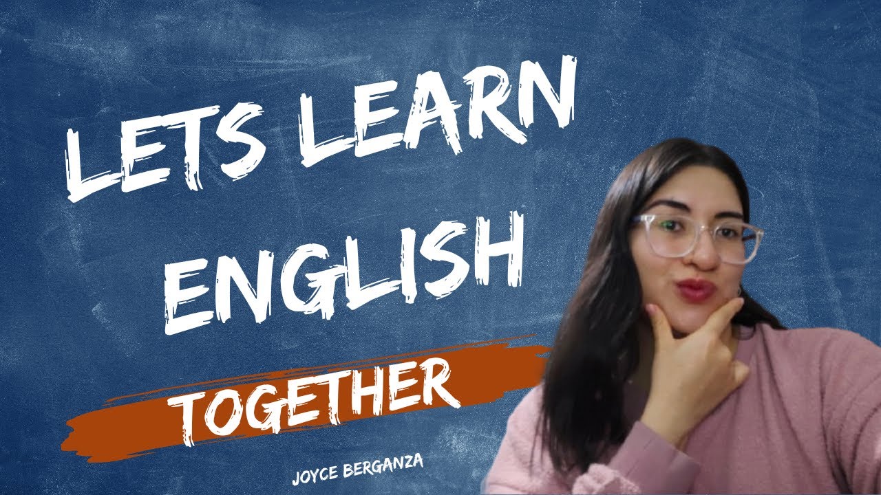 Lets learn english together - YouTube