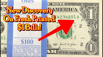 NEW 2021 Printed $1 Bills Coming Away With Serial Number Errors CONFIRMED GREAT SALE!