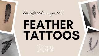 Feather Tattoo Ideas - Over 100 Examples of Beautiful Feathers For Women and Men | TattooStylist.com