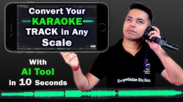 How To Change Scale of Any KARAOKE Track With AI | Find your Own Key | Hidden Tricks