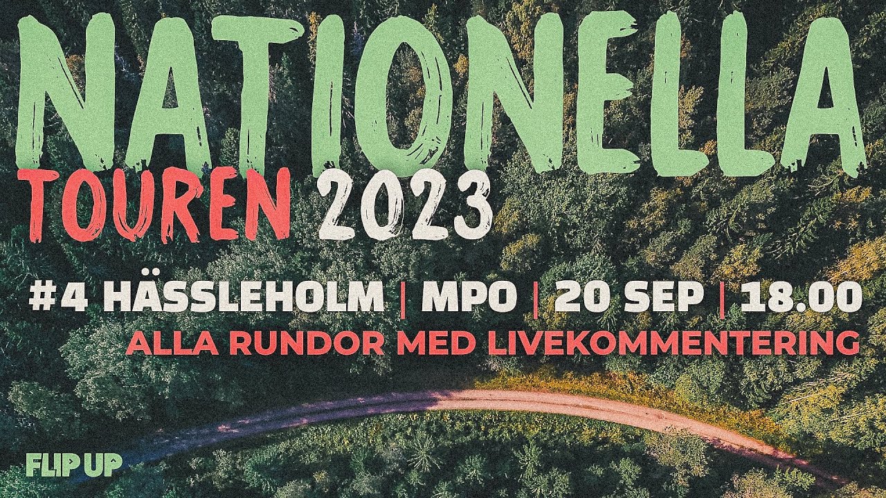 Discgolf live: Nationella Touren i Hässleholm 2023