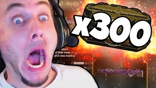 x300 ADVANCED SUPPLY DROPS! (INSANE OPENING and ROYALTY ELITE GUNS!)