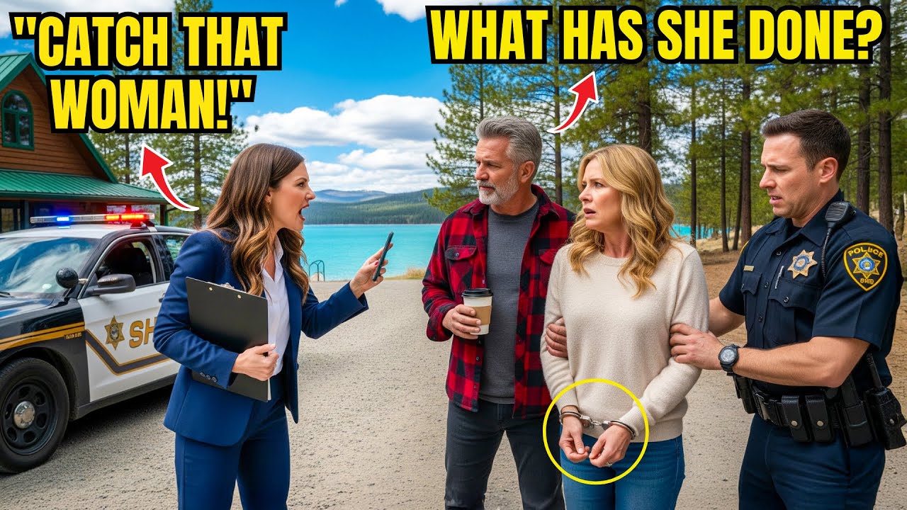 HOA Karen Called 911 on My Wife for Changing Our Cabin Gate—Froze When She Learned Who We Really Are