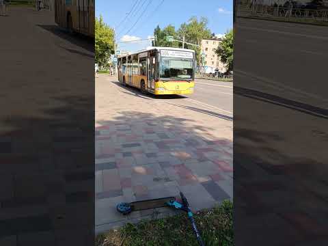 Mercedes-Benz Citaro, 306 маршрут, остановка Магазин Прогресс #липецк