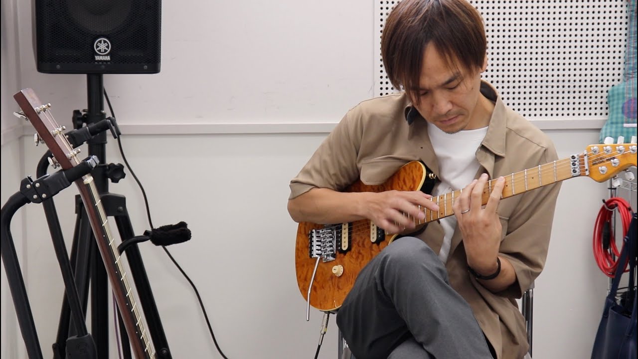 MusicManの国産AXIS EXをアンプ直で試奏してみました！【Axis