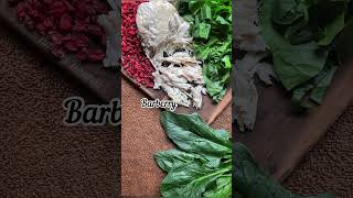 Spinach salad recipe with the taste of barberry and tahini