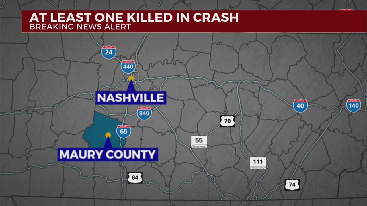 At least one person killed in Maury County, TN crash - YouTube